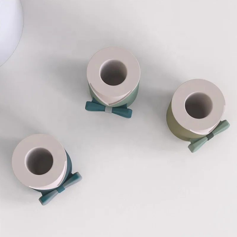 

The silicone mold Modern light luxury styleTie shaped cylindrical candle holder