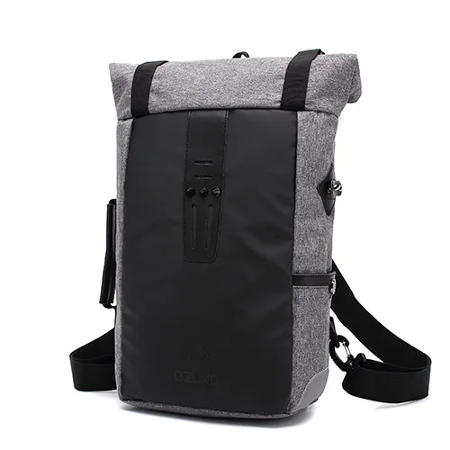 

LP042 New Multifunctional Fashion logo Creative Casual Business trendy fashionable laptop backpack for mens