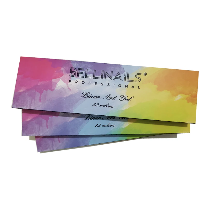 

Bellinails wholesale uv gel high thick pigment 12colors neon set painting liner gel nail art, 12 colors