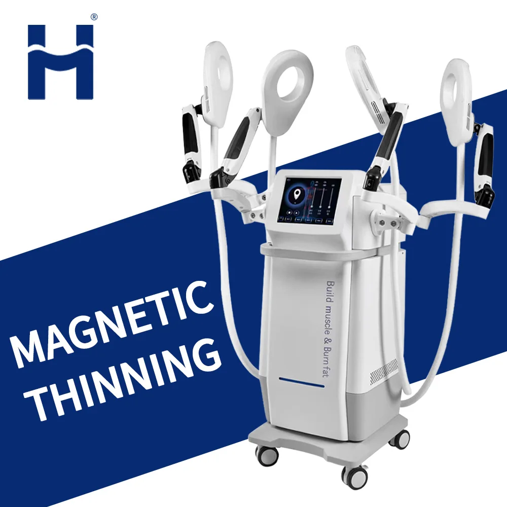 

Huamei Hot sale CE certified 4 handles high power Magnetotherapy Machine