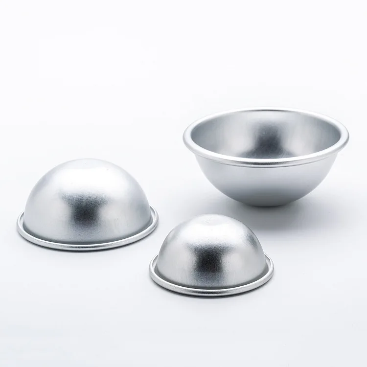 

Non Stick Multifuntional DIY Metal Ball Mould 12 Pieces Bath Bomb Mold Set Bath Bomb Mold Custom, Silver
