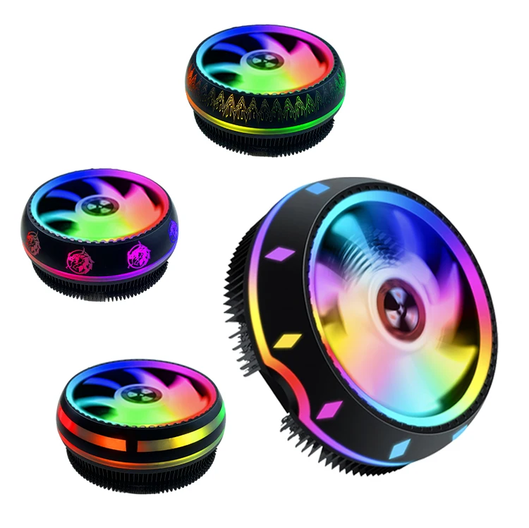 

Wholesale Super Silent 90mm Colorful CPU Cooler Fan PC Case Fan For Gaming