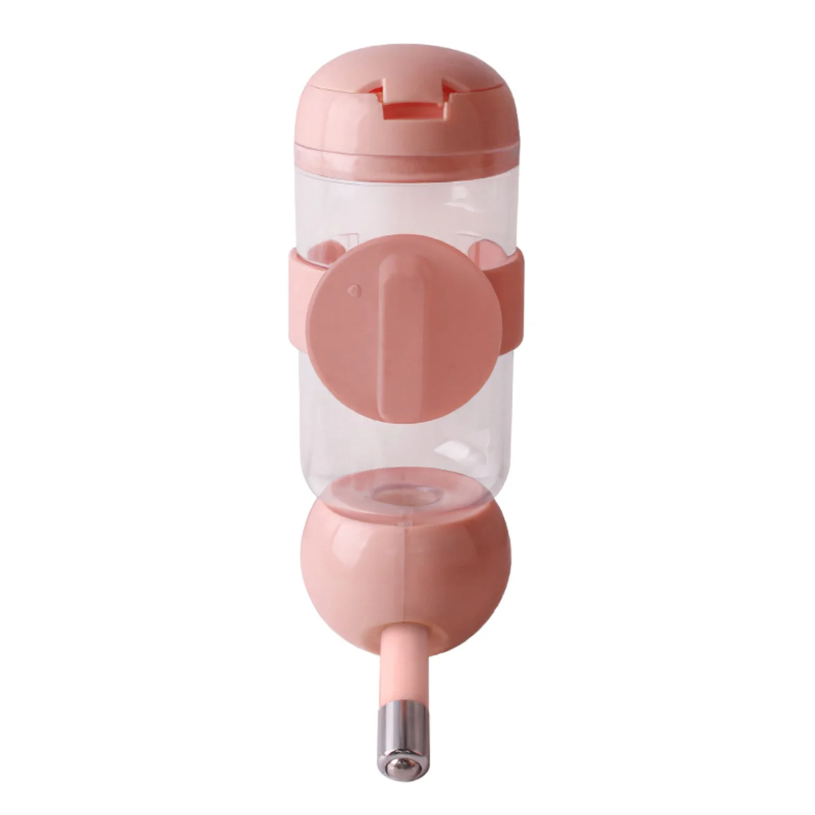 

Small pet pink drinking fountain 350ml large capacity automatic pet drinking fountain pet drinking fountain