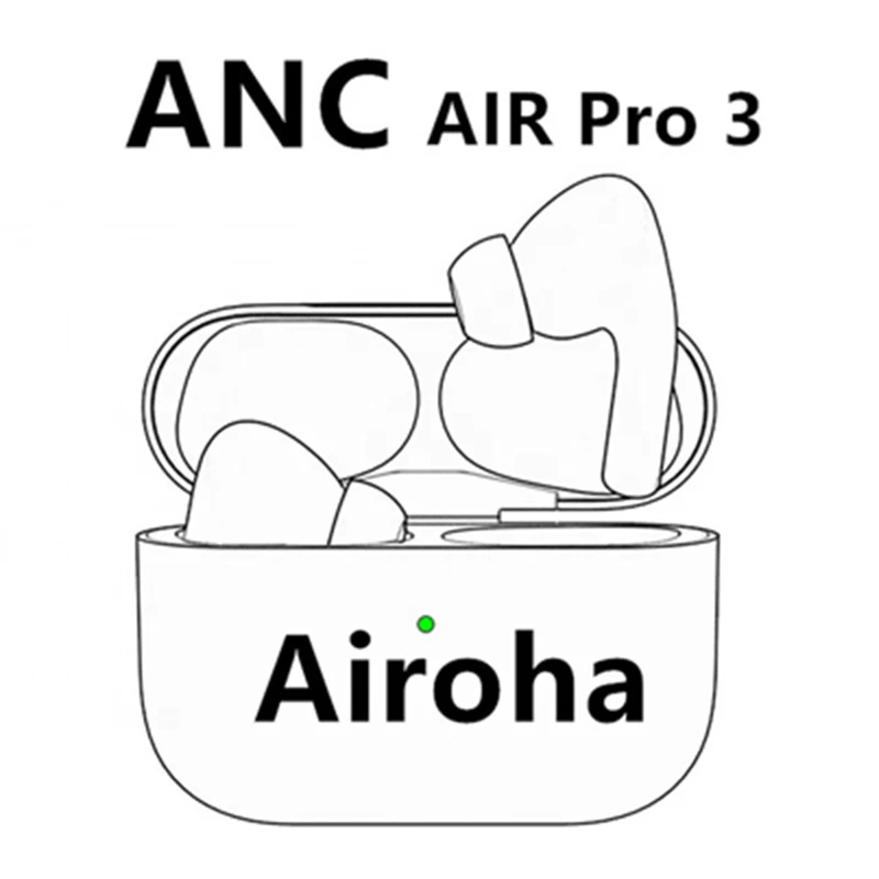 

2021 Best Hot Quality With Appled Logo Box 1:1air2 Air Pro3 Airoha Anc Appled Airs Pods Pro Oem Earphone Appled Airpodes Pro 3, White