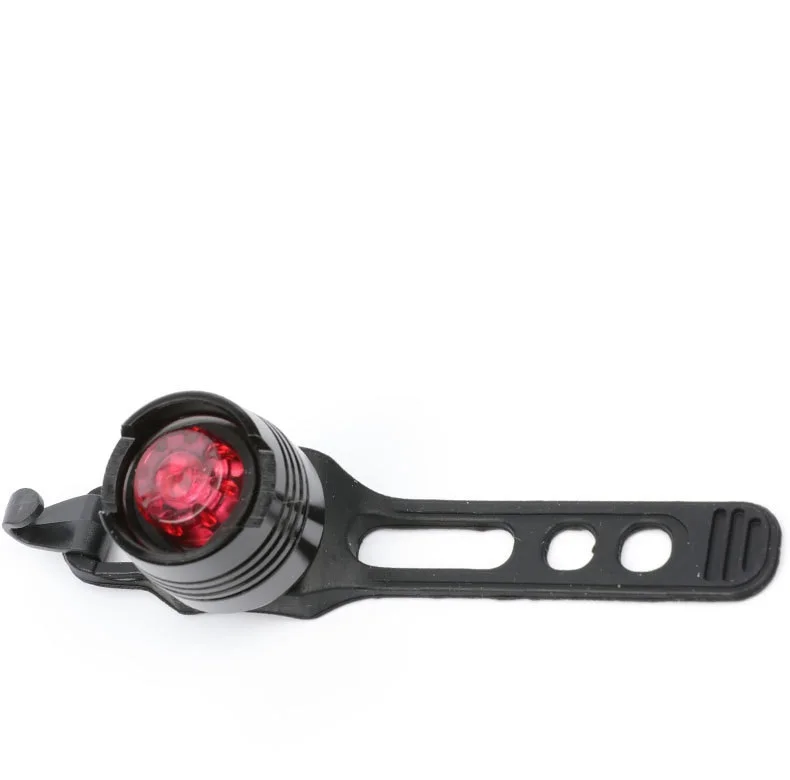 

Bicycle light mountain bike tail light strap light, Black