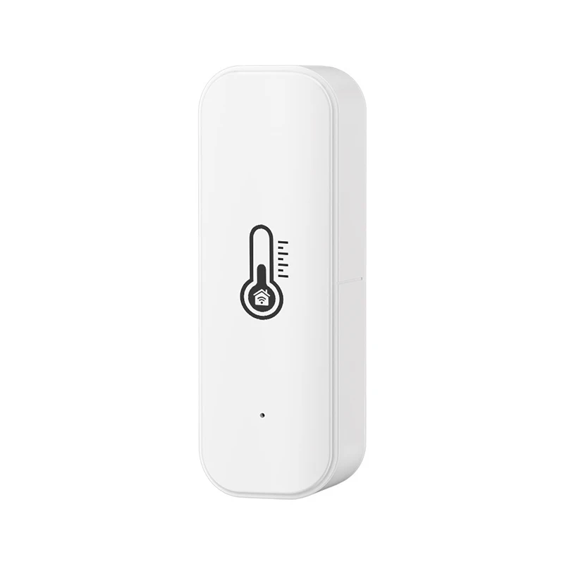 

SMATRUL Indoor Hygrometer Thermometer Detector Alarm Voice Alexa Google Home Tuya Wifi Smart Home Temperature Humidity Sensor