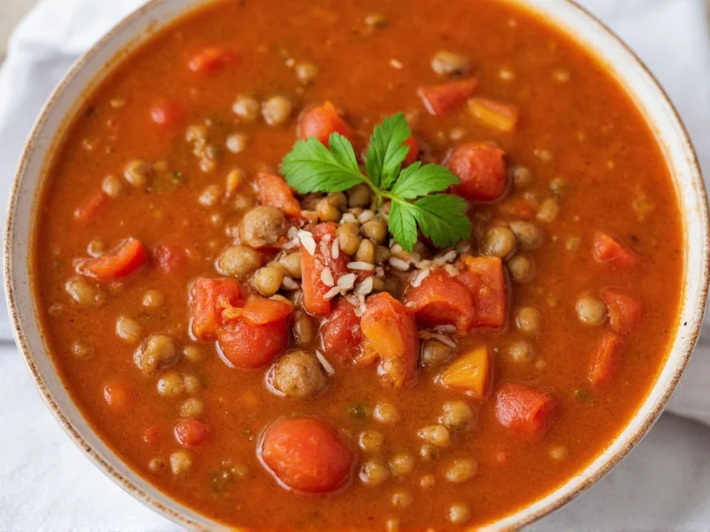 Perfect Lentil Tomato Soup Recipe: Hearty & Healthy