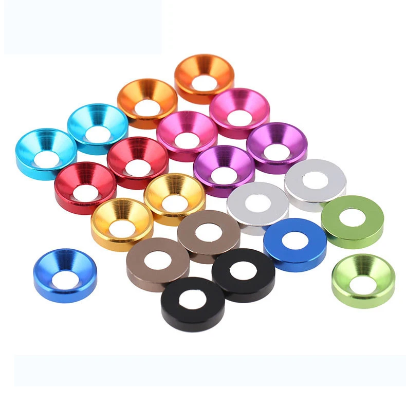 Colorful Anodized 6061 Aluminum Button Head Washers For Uav - Buy M2 M2 ...