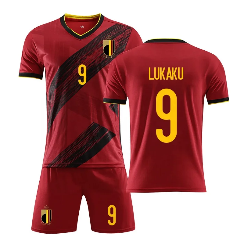 

2021 New Arrival V- Neck T Shirts Men Football Jersey Set Football Clothing Men's Soccer Jerseys, Can provide different swatchbooks to choose colors