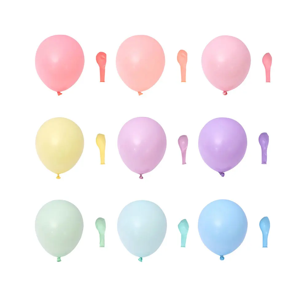 

Wholesale Wedding Birthday Custom Party Decoration Ballons Multi-Color Macaron Latex Balloon