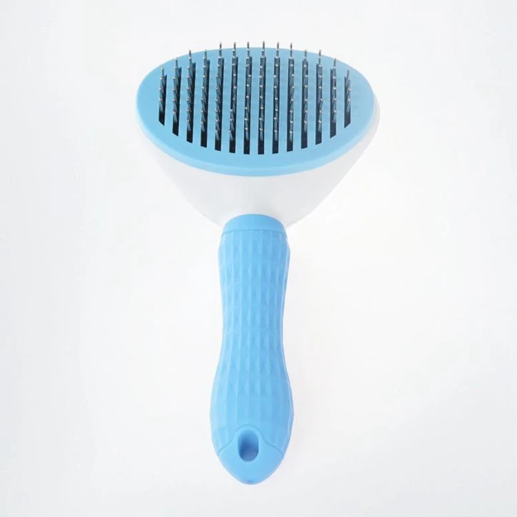 

Pet Grooming Brush Self Cleaning Automatic Hair Removal Massage pet comb for Pet Dog and Cat Cleaning