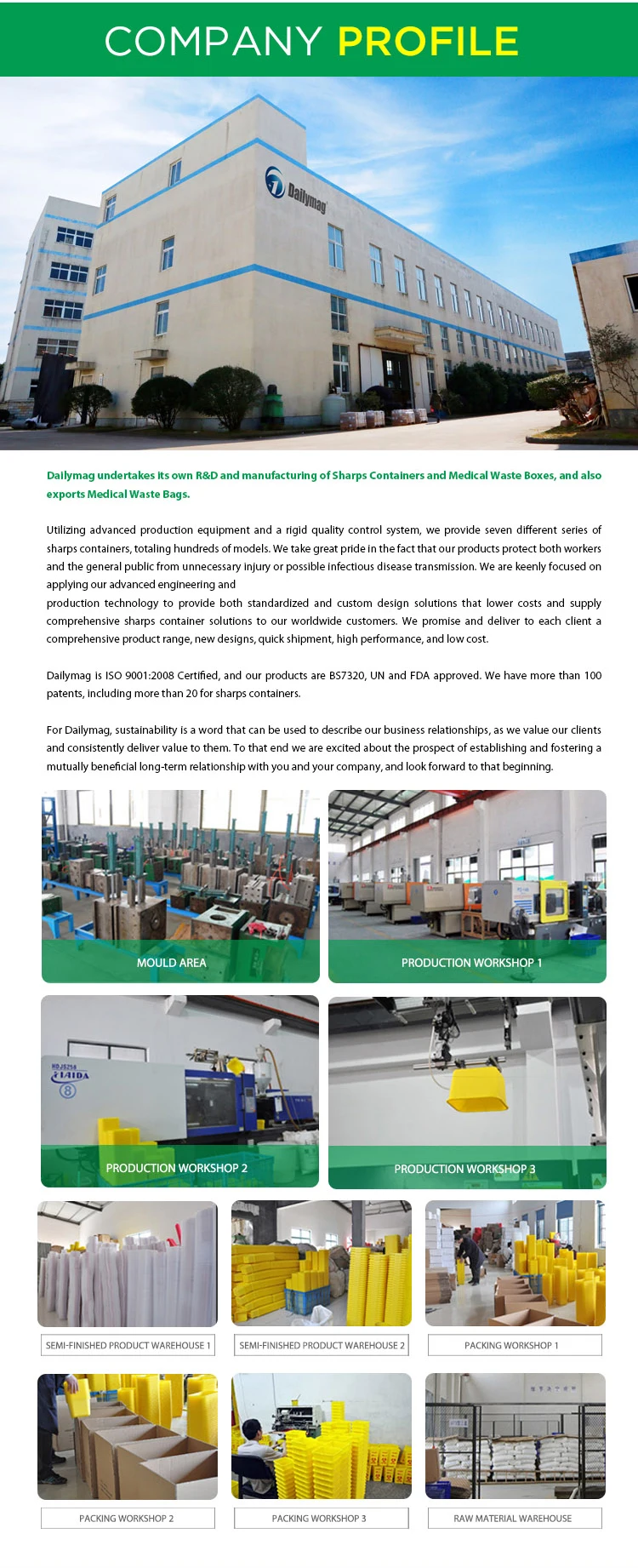 0.1L Sharps Disposable Containers