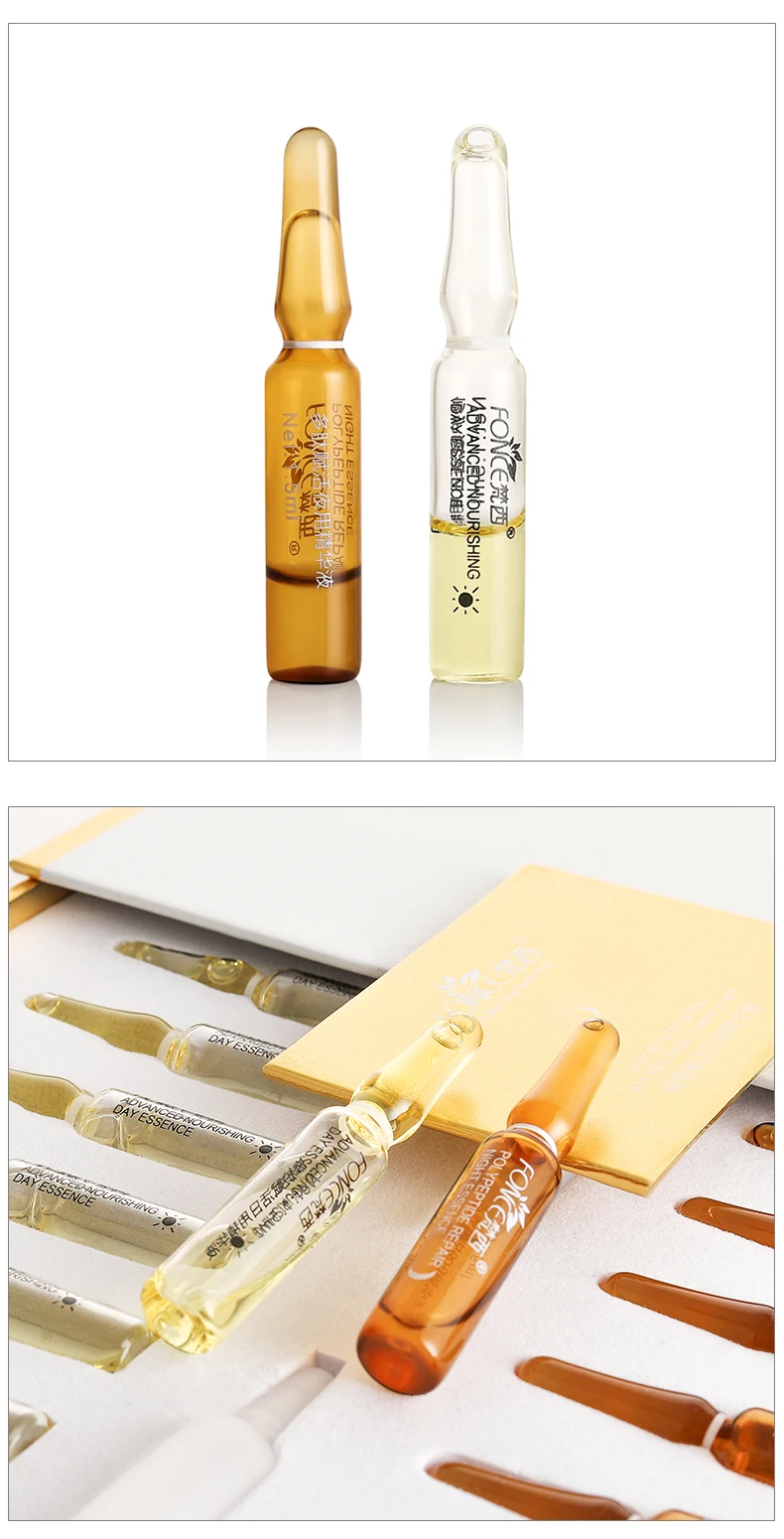 Ampoule 1ml 5ml 10ml Glass Bottle High Quality Cosmetic Ampoule With