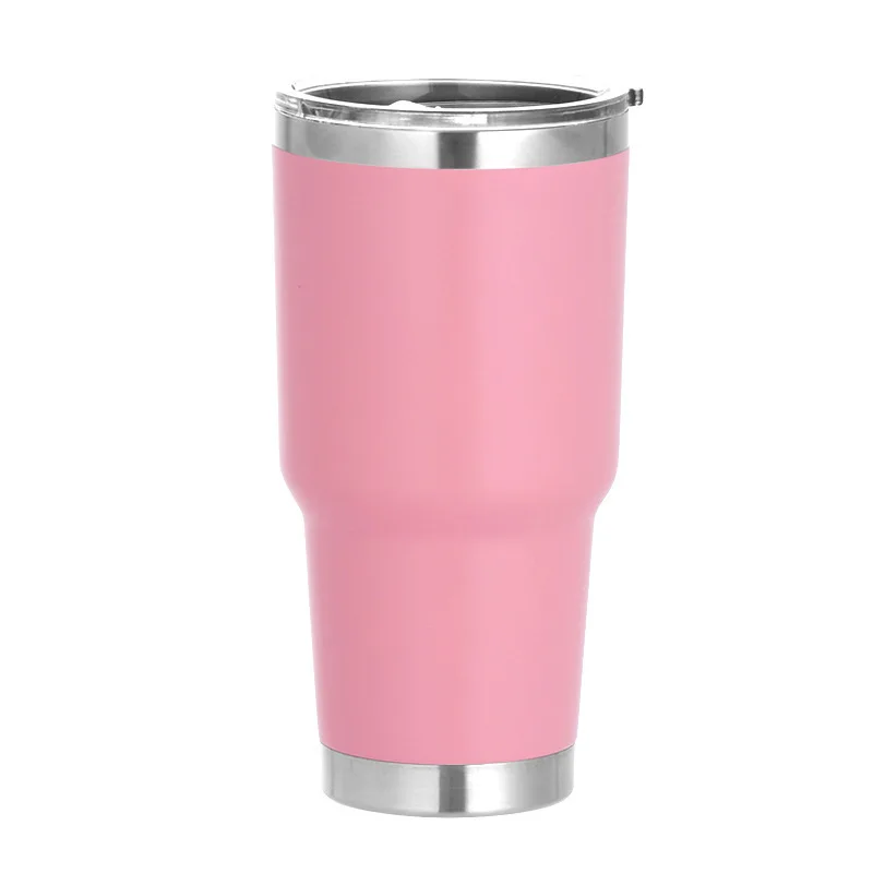 

Wholesale 30oz Heat Press Stainless Steel Thumbler Double Walled Insulated Tumbler Cup For Hot Cold Drinks, Customized colors acceptable