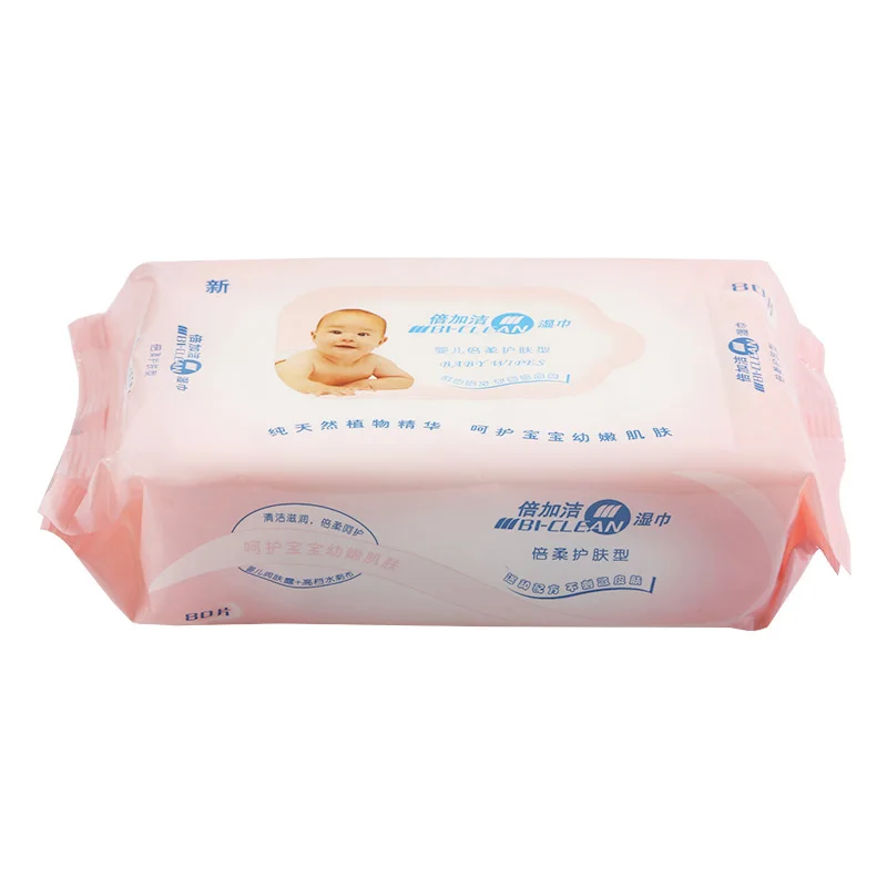 
PERFCT 80 Pcs Baby Wet Tissue for Kids alcohol free care for sensitive skin organic baby wet wipes 