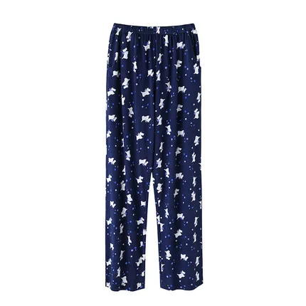 

wholesale Printed Pajamas Pants elastic Waist Cotton Sleepwear Women Pajamas bottom girls loungewear