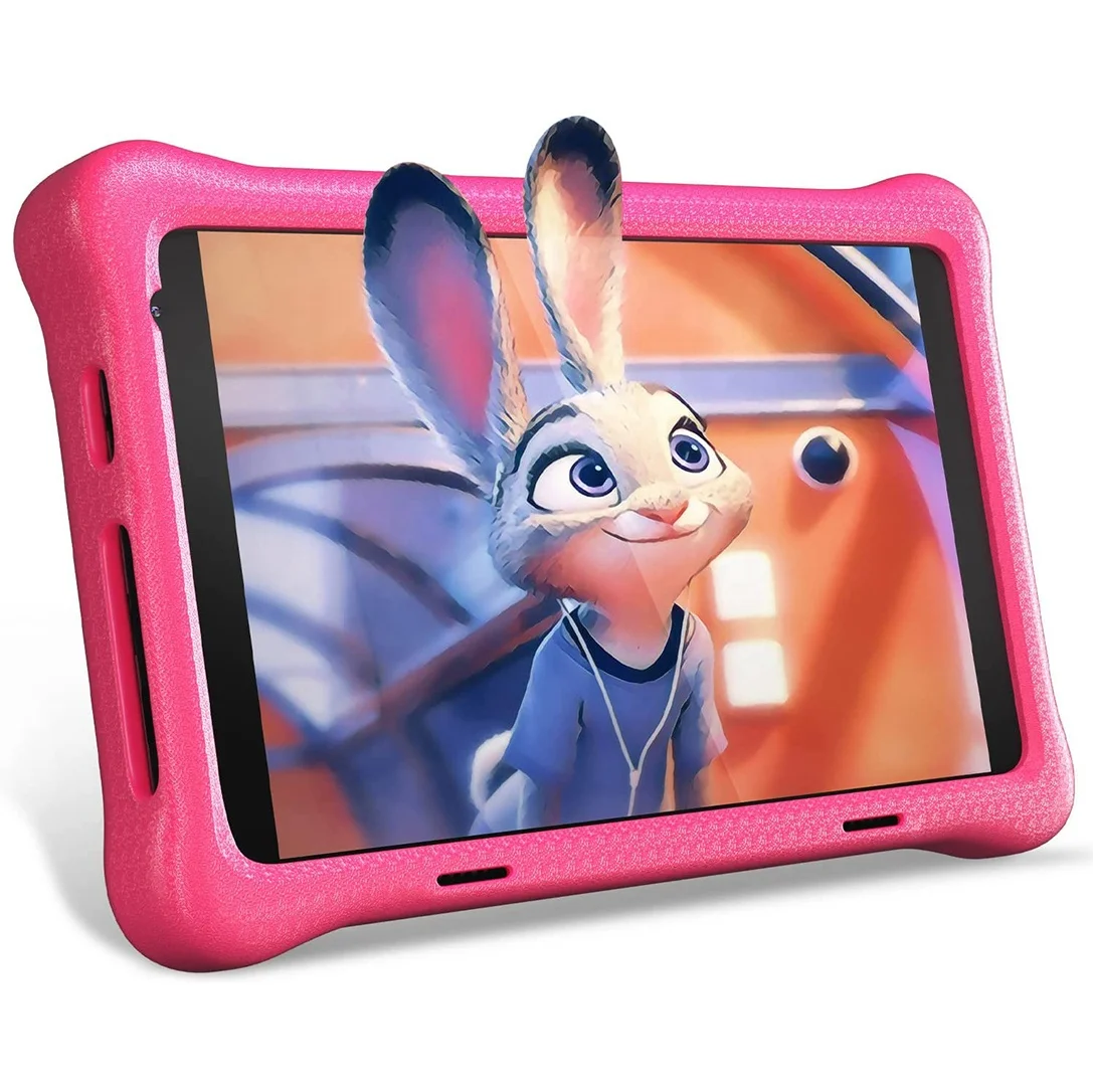 

Kidoz Pre Installed Kids 2G 32G LCD 8 Inch HD Display Cheap Educational Android 10 Children tablet