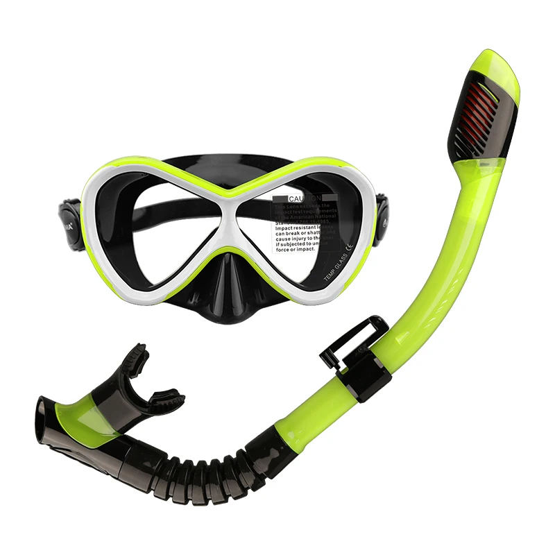 Kids Diving Goggle Mask Breathing Tube Anti-fog Swimming Glasses ...