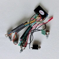 

DIY electric guitar parts Active Bass Pickup Preamp circuit with 2 band circuit for passive pickups