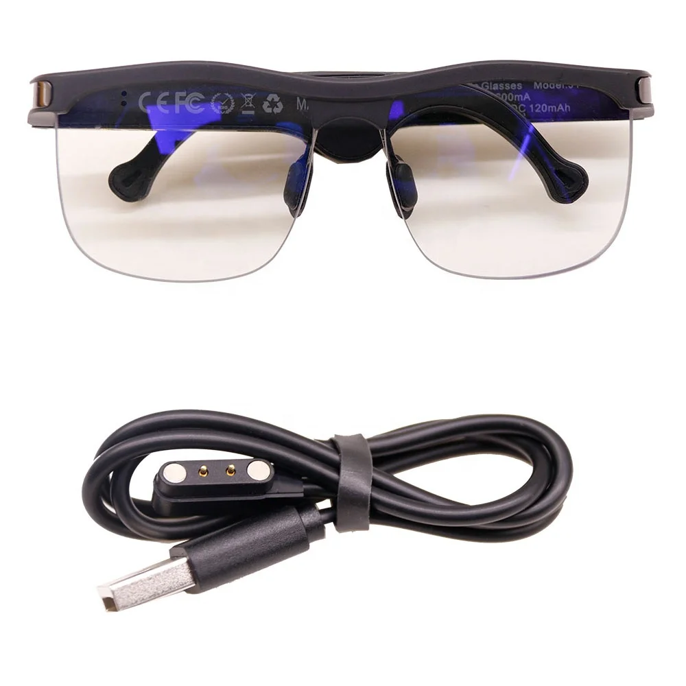 

Smart Glasses Reading Dustproof Headset Motion Drive Gradients Music Sunglasses Directional Bt5.0 Audio Glasses