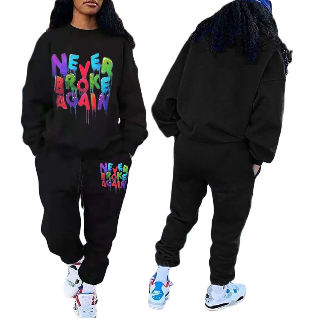 

Never Broke Again Youngboy Rappers wear hoodies Plus Size Women Jogging Tracksuit Sweatshirts Women's Hoodies Fall Winter Wear