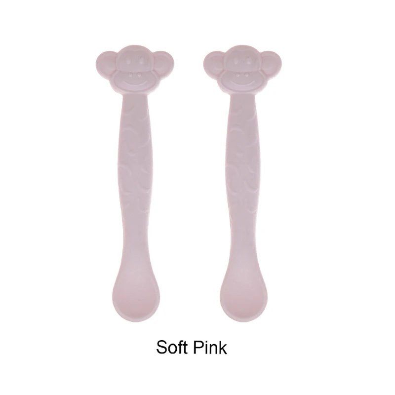 

New BPA Free Silicone Baby Spoon for Infant Baby Training Baby Feeding Spoon, Customized color