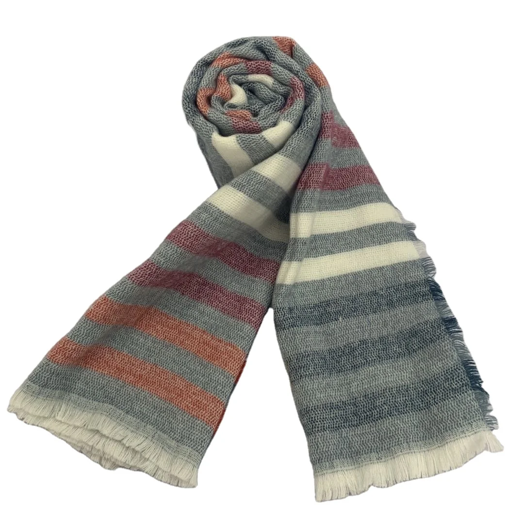 

Hot sale polyster custom made scarfs for women winter, Customized color