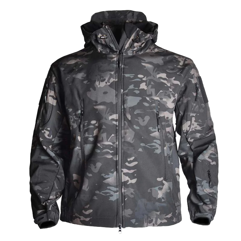 

HAN WILD Military Jacket Camouflage Fleece Hiking Jackets Tactical Clothing army jacket military