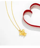 

AP90102305 Xuping 2020 fashion new design jewelry pendant Chinese style 24k gold Zodiac mouse pendant