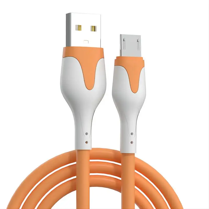 

1M 2.4A Pure Cupper PVC Material High Speed Charging Micro USB Cable