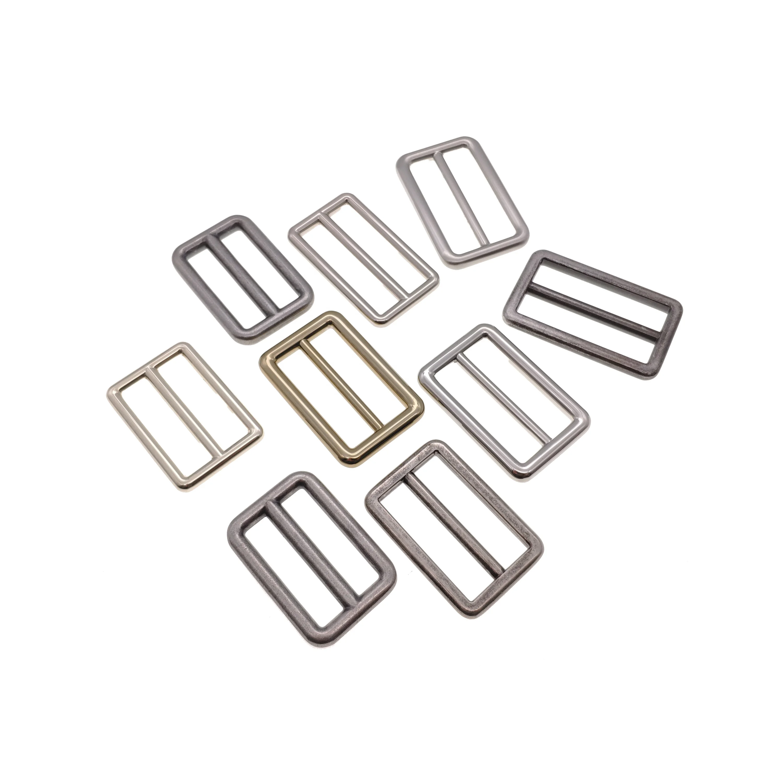 

Strap Buckle Adjustable Metal Alloy Slide Buckle For Bag Backpack Webbing