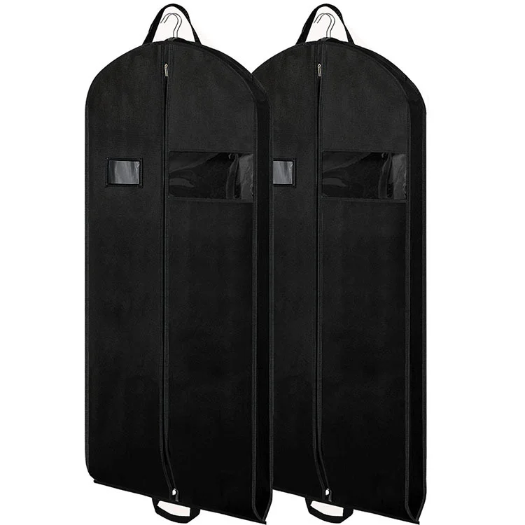 

Waterproof Custom Logo Reusable Non Woven Garment Suit Bag with Handle, Customized color