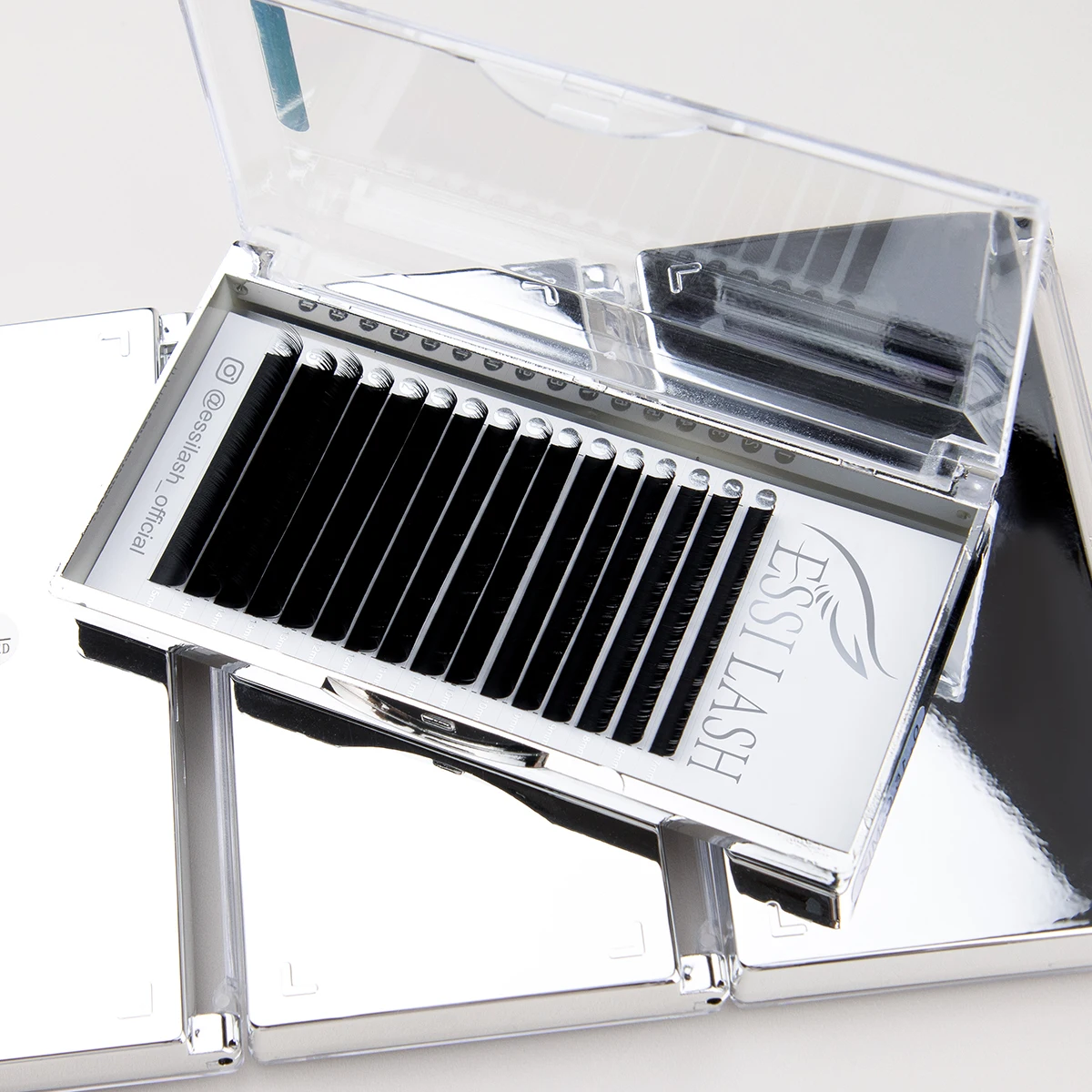 ESSI LASH 6-30mm Dark Matte Black Mega Volume Hand Made Eyelash Extensions 003 Cashmere Lash Trays Vendors Wholesale