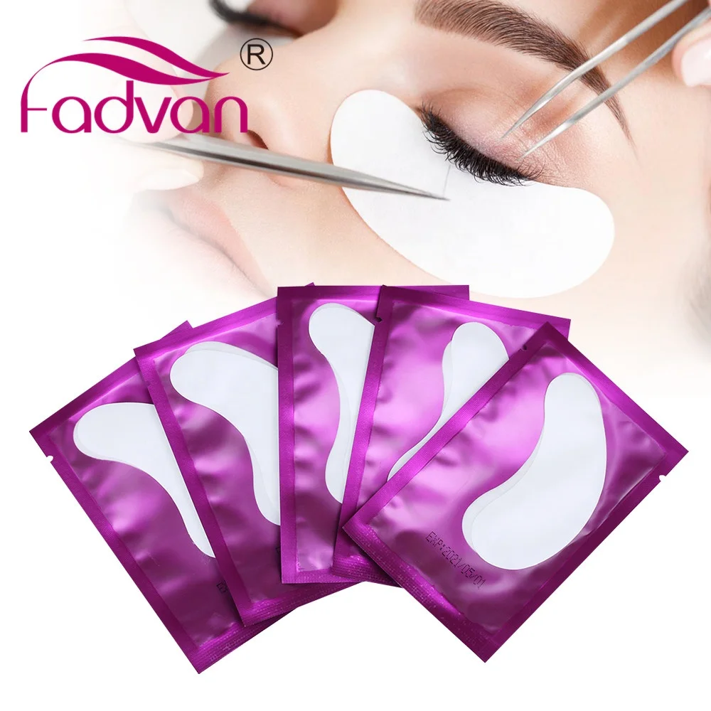 

50pairs/Pack Hydrating Eye Tip Stickers Wraps Eye Care Pad New Paper Patches Under Eye Gel Patches For Self Grafting Lashes Cils