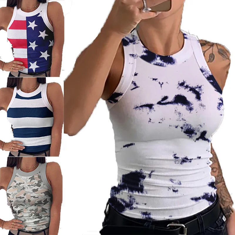 

Women Clothing Fashion Sexy Crop Top Woman Ladies Blouse Women's Tank Tops