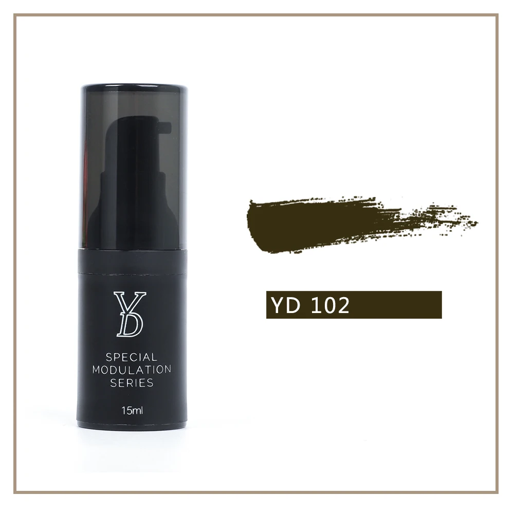 

YD Permanent Makeup Pigment 16 Colors for Microblading Tattoo Pigment (Brunette Brown)