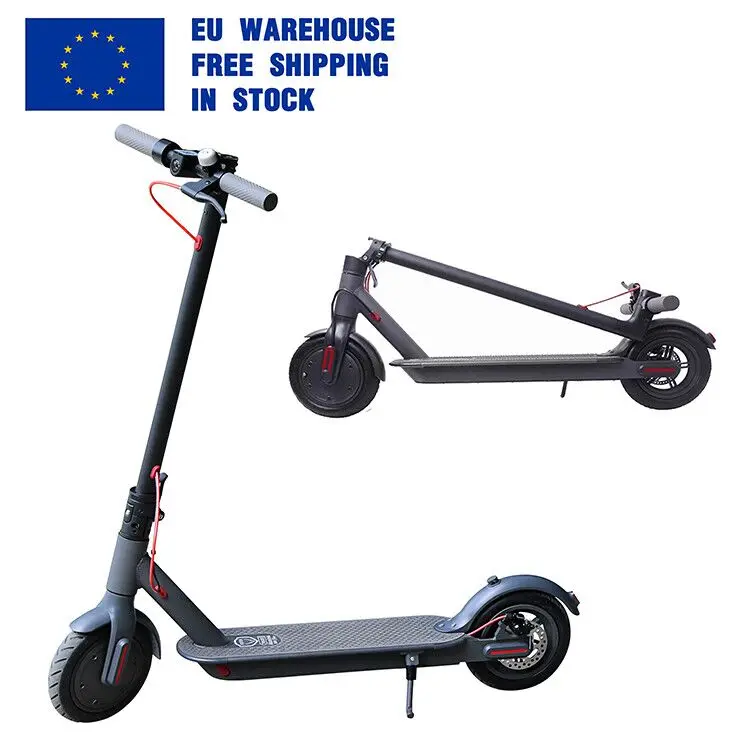 

2020 great roc 36v 7.8a eu 350w 8.5 inch germany warehouse black electric scooter rechargeable battery
