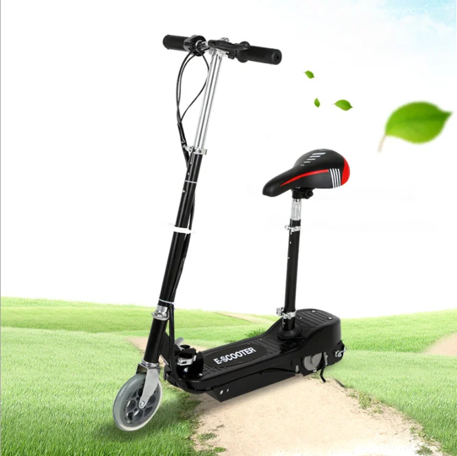 

Factory direct china scooter Adult customizable foldable electric scooters mini two-wheeled scooters, Black/white