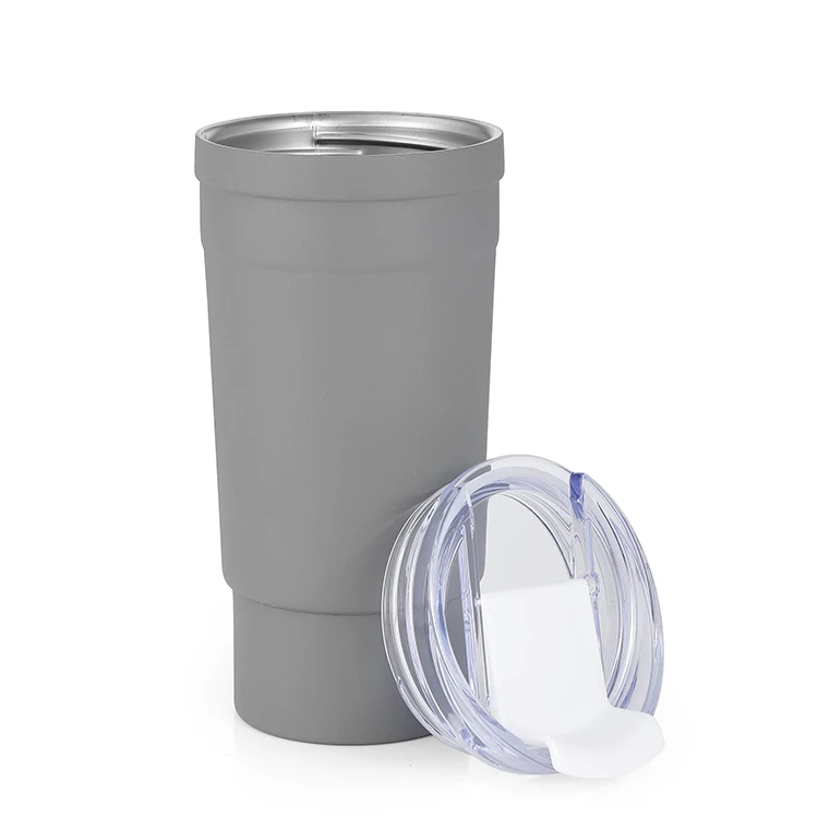 

2020 Amazon hot sale Everich 30 oz Stainless Steel Beer Tumbler with handle and lid, Customized color