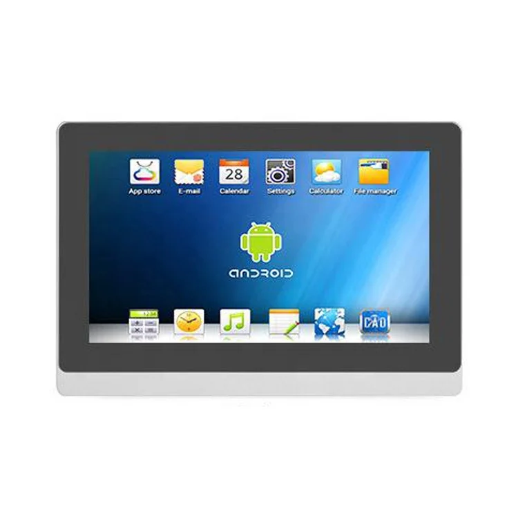 

Aluminum alloy casing 10.1inch wall mounted industrial touch screen android panel pc all-in-one pc