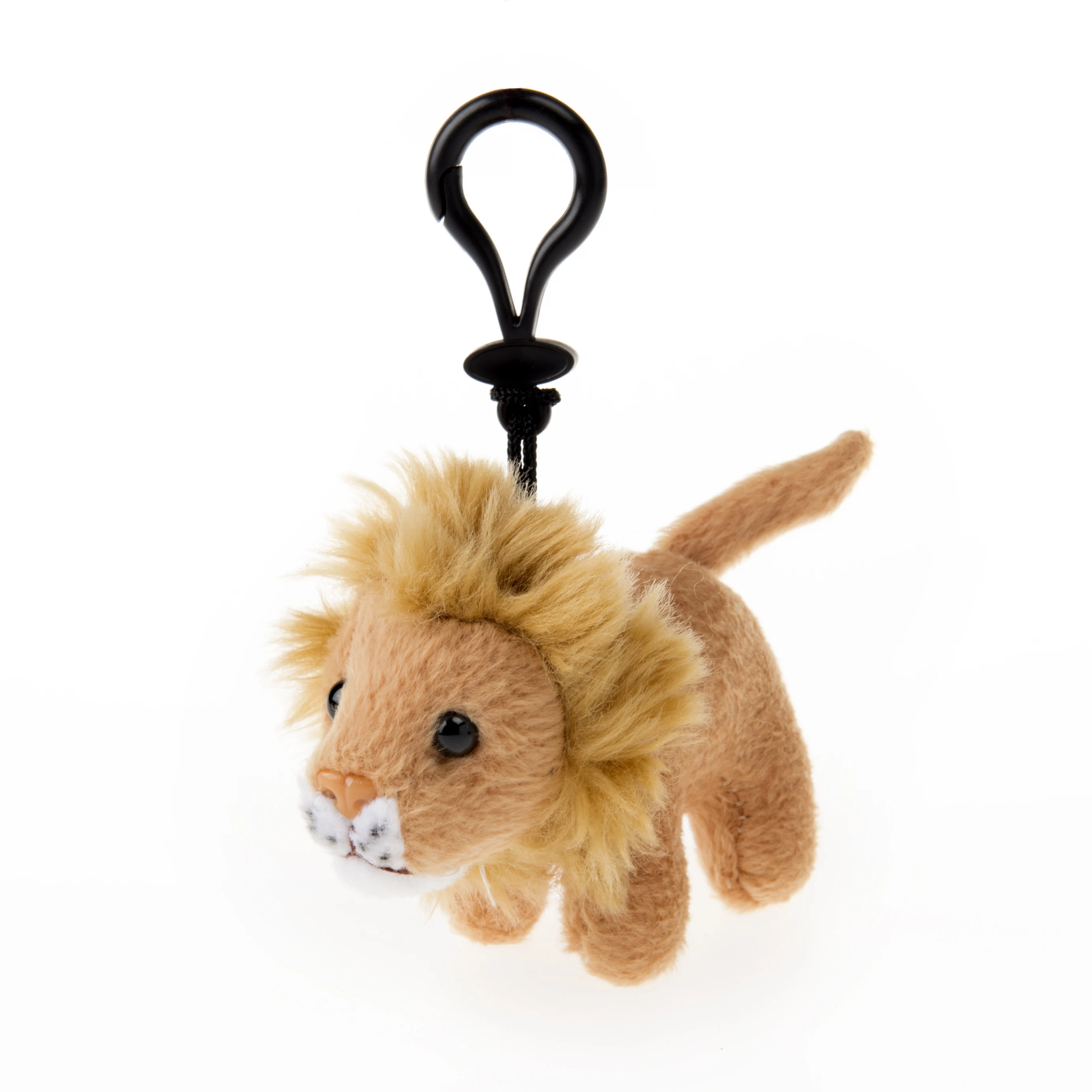 Lion hot sale keychain plush