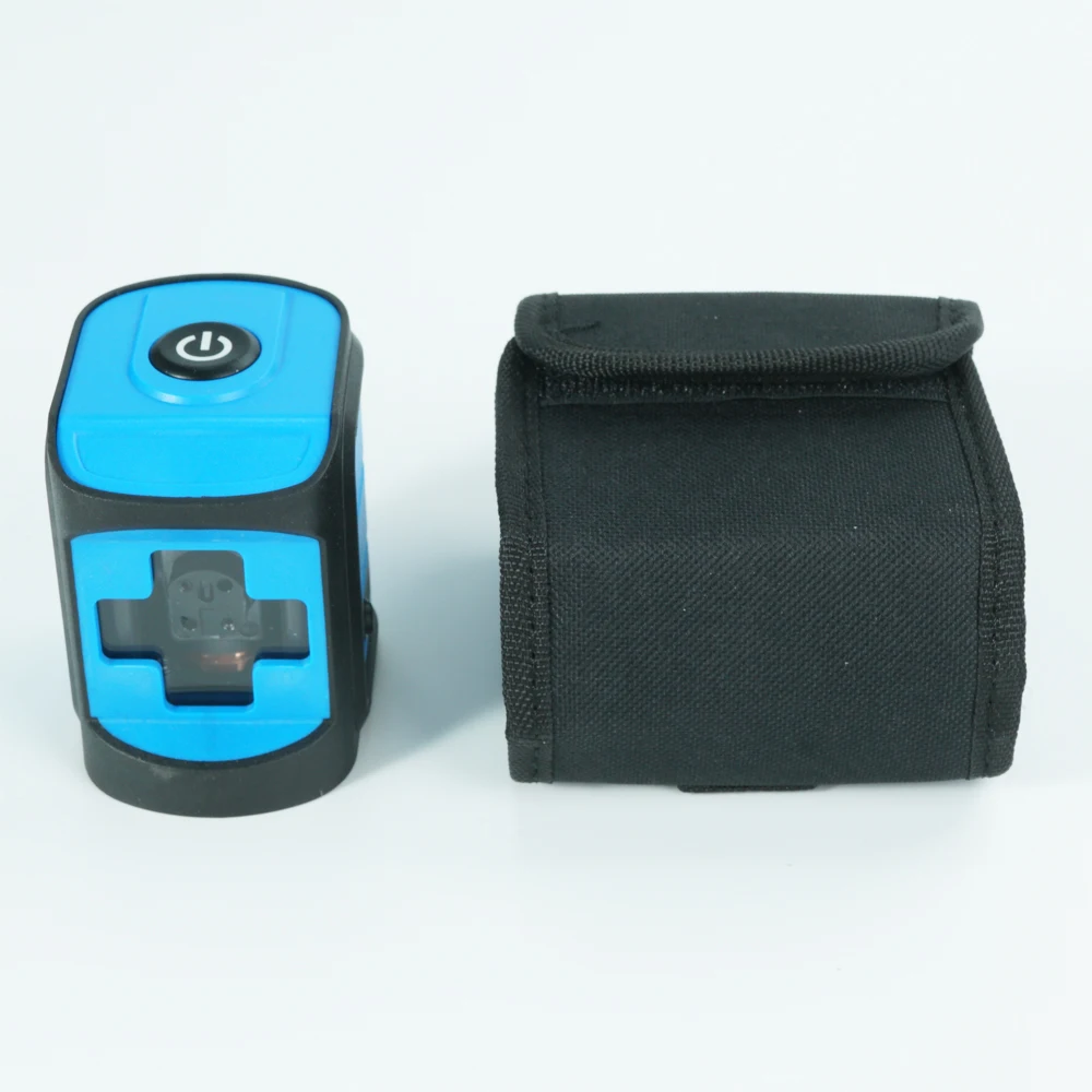 
China manufacturer mini handheld blue/red 2 line laser level 