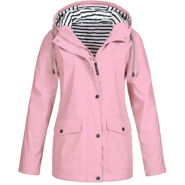 

Custom Wholesale Winter Ladies Warm Light Windbreaker Sports Jackets