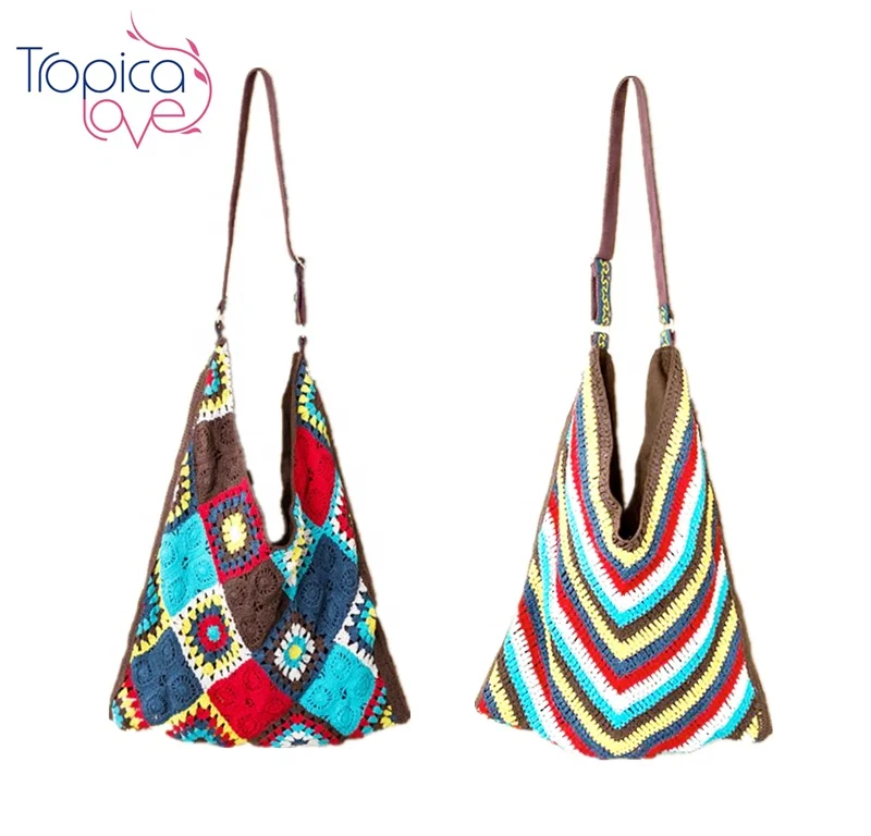 

Women Handbag 2020 New Fashion Designed Crochet Tote Shoulder Boho Bag