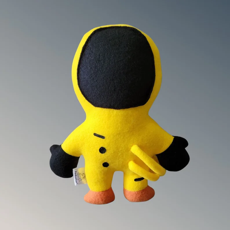 

2023 New Design Backrooms Hazmate Yellow Suit Men SCP Plush Cartoon Stuffed Doll Plush Toy