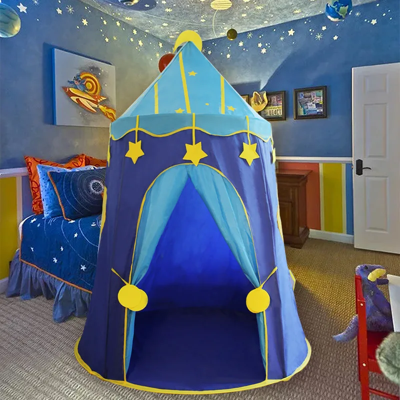 

Children playing tent foldable portable play house kids tipi cotton play toy kids tent teepee tent for children Kids