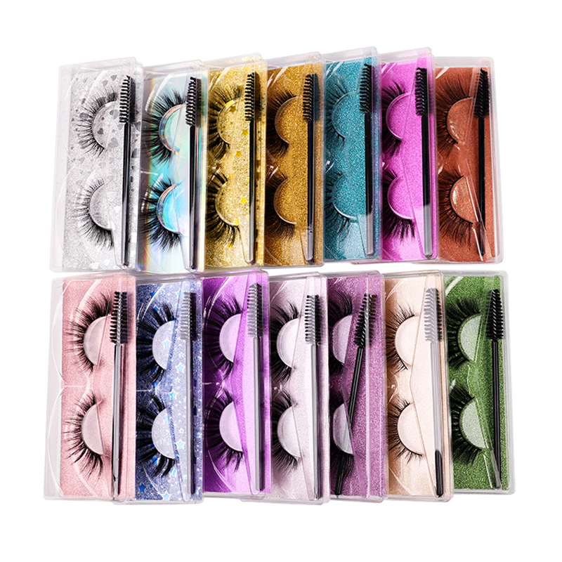 

Wholesale Cheap Individual Package Box Bulk Fluffy 15 mm 18mm 25mm 25 mm 3D 5D 6D Full Strip Curly Faux Mink Eye Lash Eyelashes