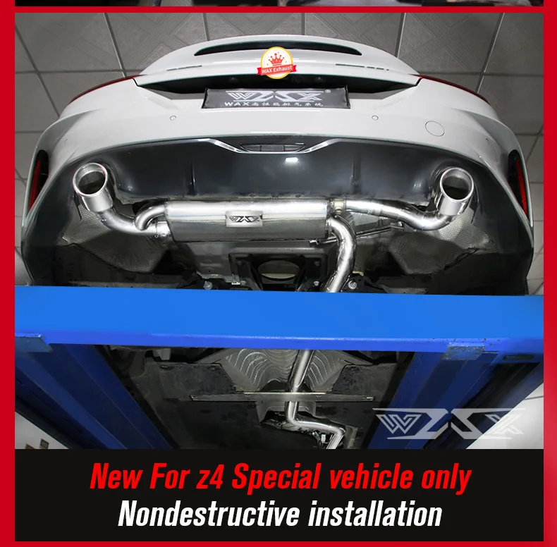 Performance Exhaust Downpipe Muffler  Valvetronic Electronic Exhaust Catback System For BMW Z4 G29 2019-2021