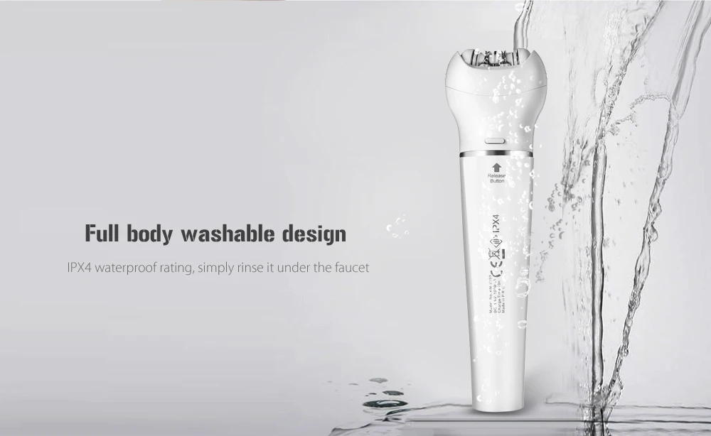 Kemei Km2199 5 In 1 Women Epilator Lady Facial Hair Remover Lady