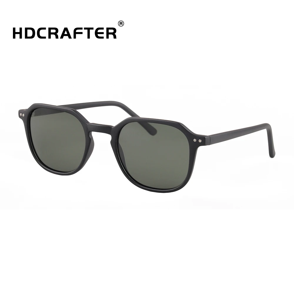 

HDCRAFTER Polarized super ligth acetate Sunglasses for women Fashion Trendy Style Male and Female Unisex CP Injection hot 2021, 4 colors